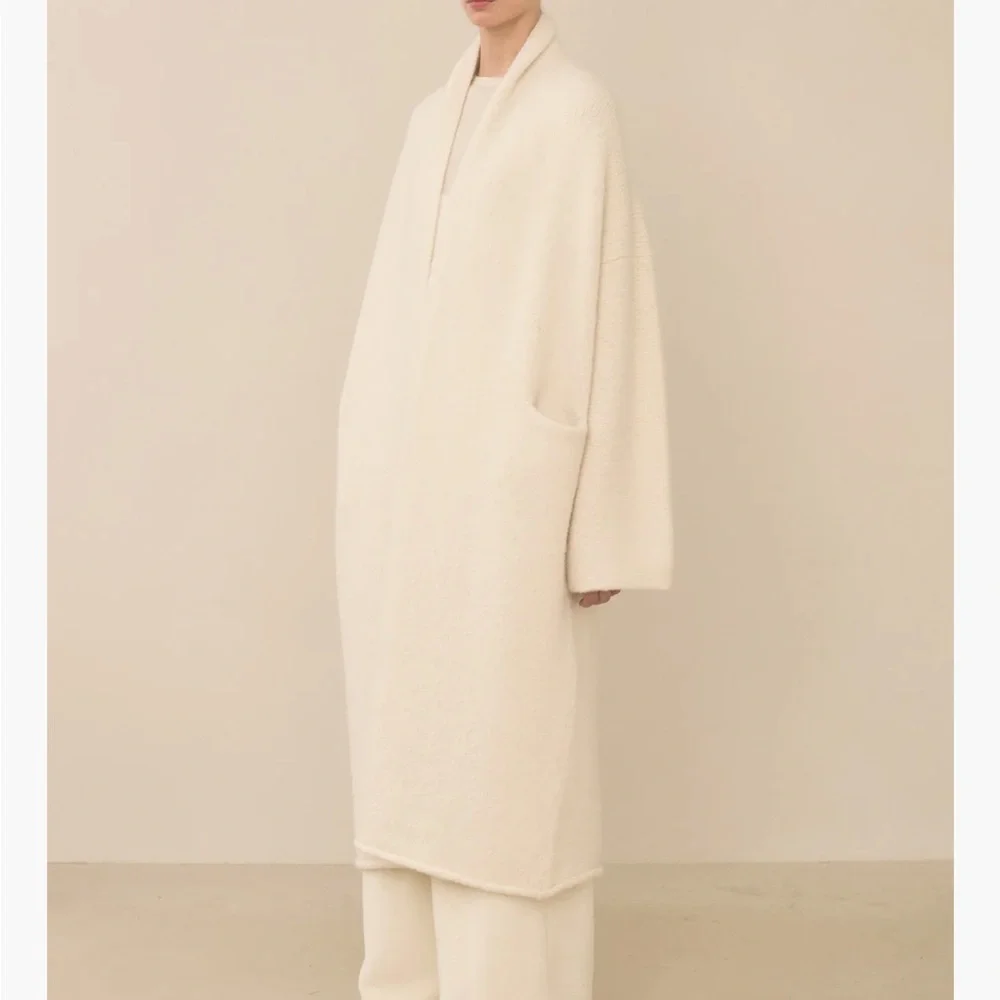 Lauren Manoogian Women's Tan Coat - Picture 3 of 14